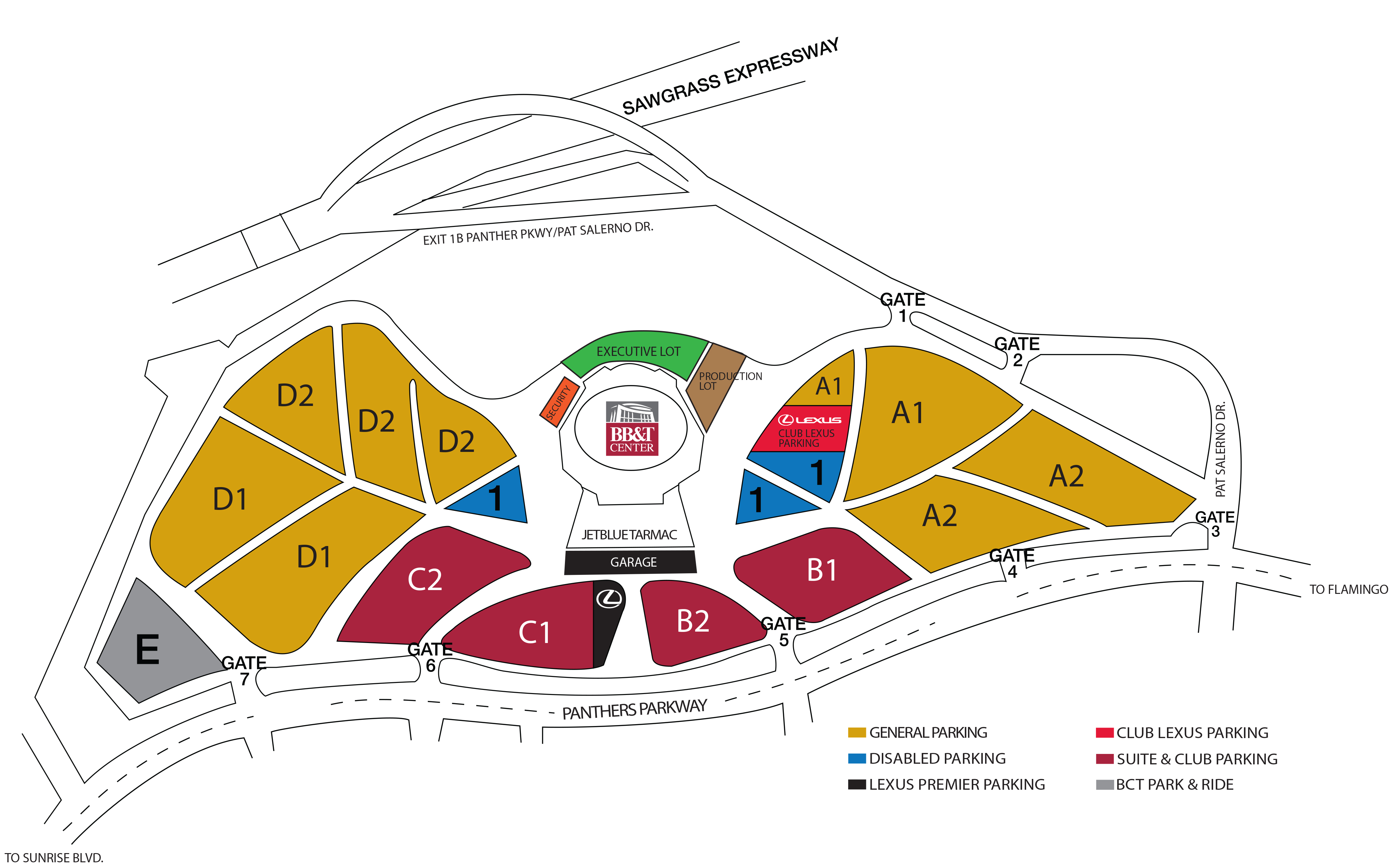 parking bb t center bb t pavilion seating chart